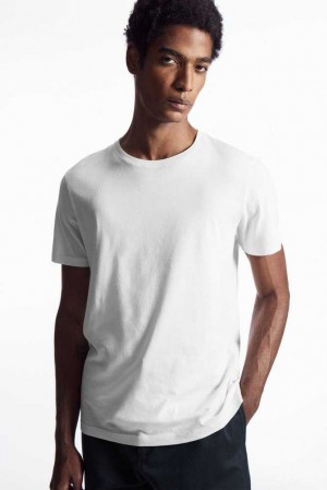 Men's COS The Extra Fine T-Shirt T-Shirt | 7392EMQFN