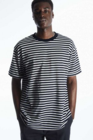 Men's COS The Super Slouch T-Shirt T-Shirt | 0495VBEUR