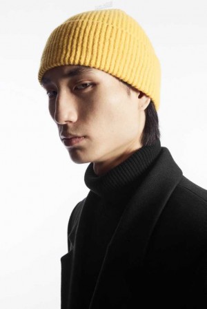 Men's COS Wool Beanie | 4723OCKMQ