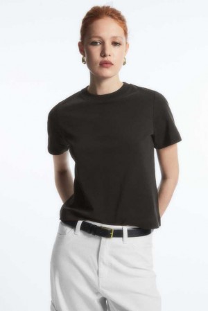 Women's COS The Clean Cut T-Shirt T-Shirt | 3721QJGSX