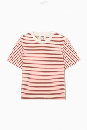 Women's COS The Clean Cut T-Shirt T-Shirt | 7302QKAIZ