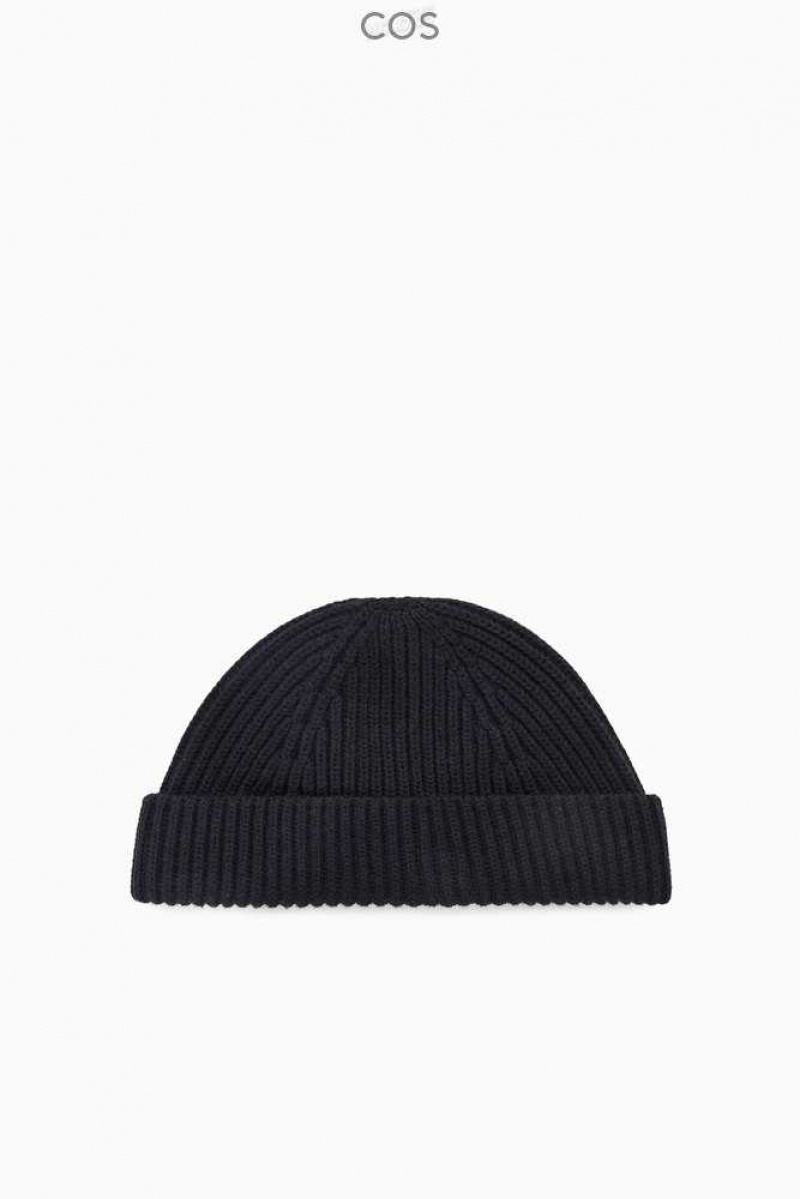 Men's COS Short Merino Wool Beanie | 8379KEMGO