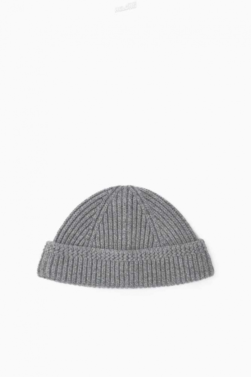 Men's COS Short Merino Wool Beanie | 9083MXTWP