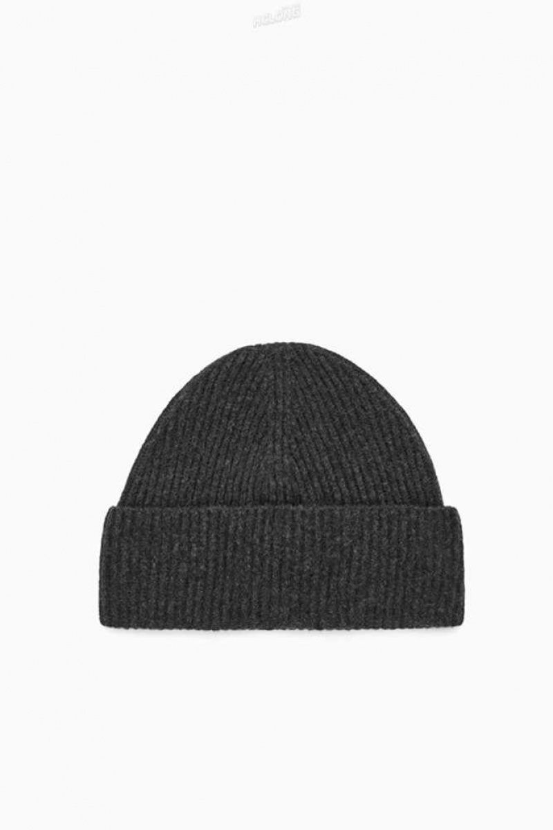 Men's COS Wool Beanie | 2784PAEFD