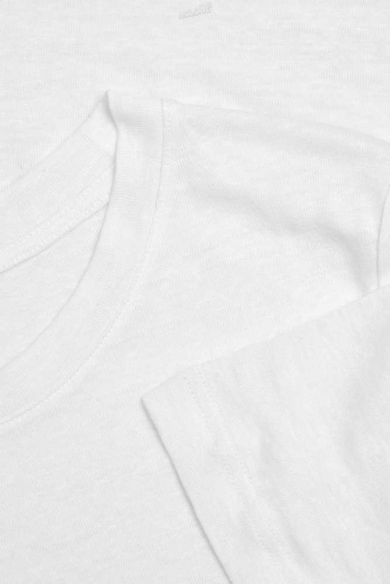 Women's COS Linen T-Shirt T-Shirt | 9812MQECH