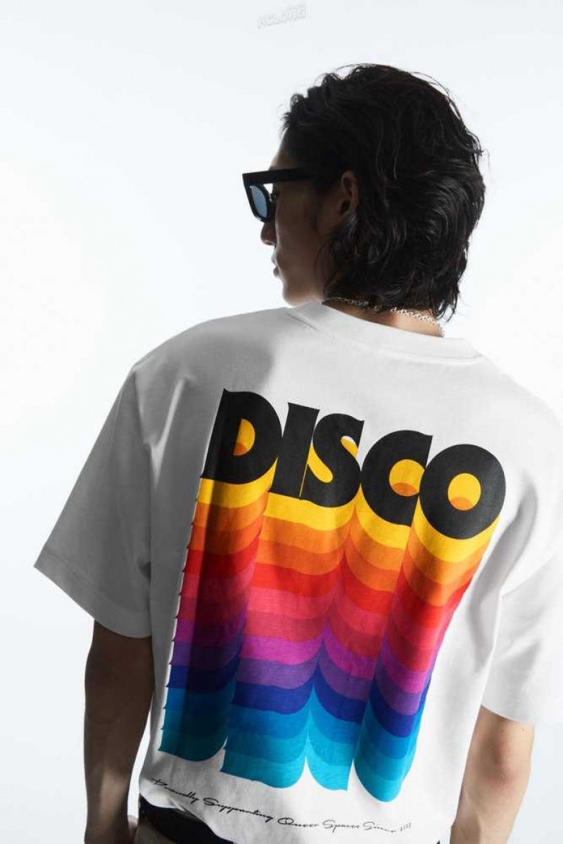 Women's COS Pride 2023 T-Shirt T-Shirt | 9120ZOXWV