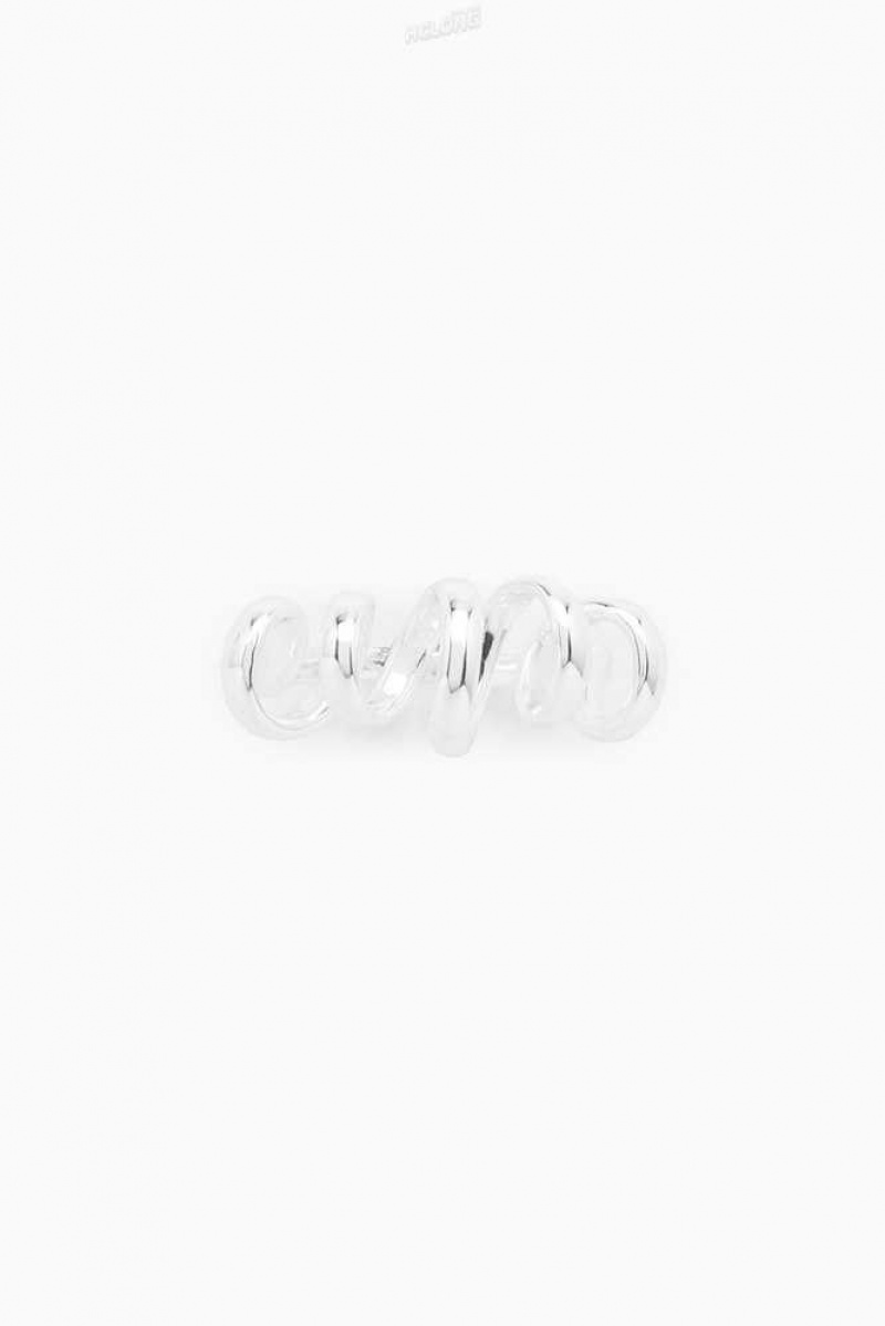 Women's COS Spiral Rings | 8612XFNCM