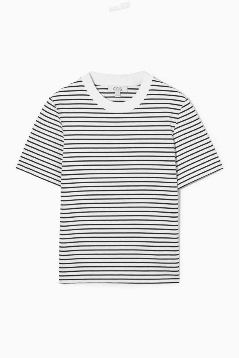 Women's COS The Clean Cut T-Shirt T-Shirt | 9362TSCYW