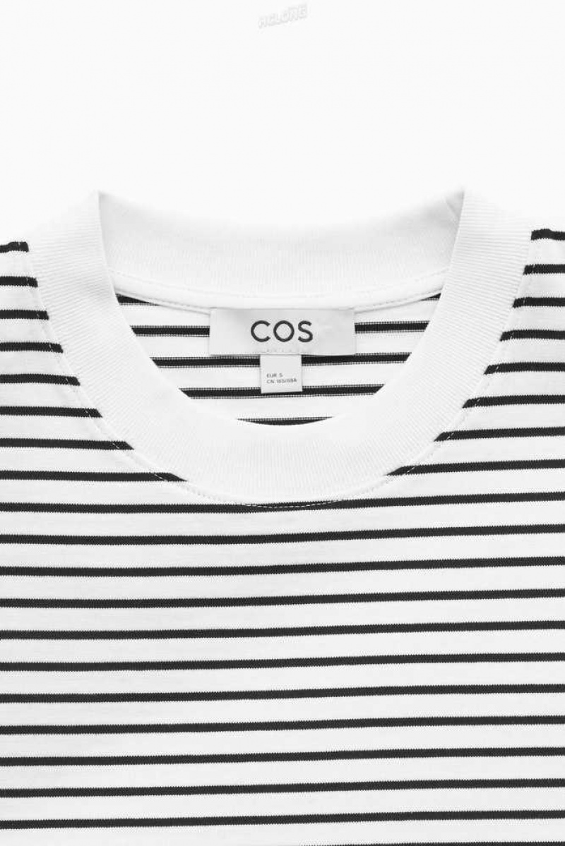 Women's COS The Clean Cut T-Shirt T-Shirt | 9362TSCYW