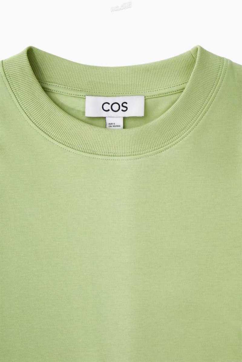 Women's COS The Clean Cut T-Shirt T-Shirt | 8925APWNU