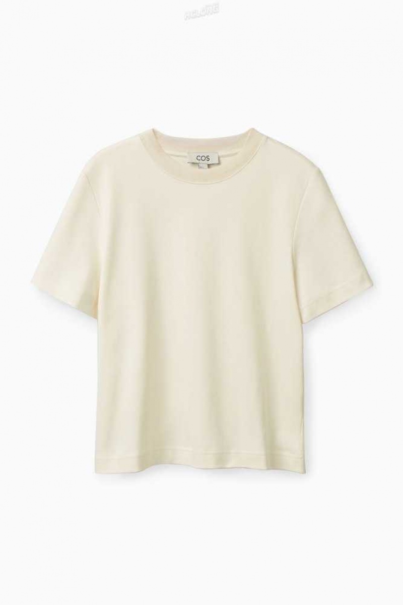 Women's COS The Clean Cut T-Shirt T-Shirt | 1956NUZIR